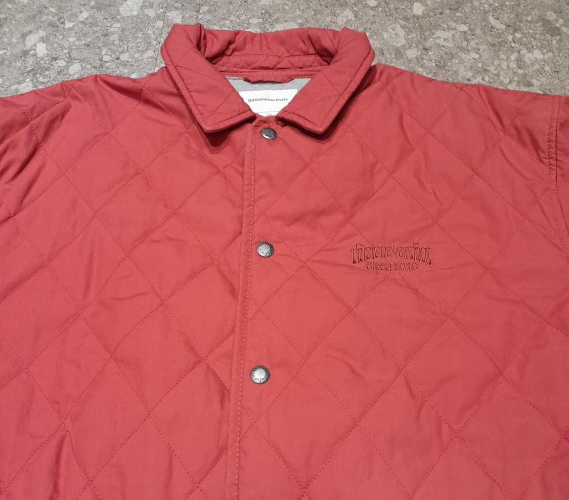 💥디스이즈네버댓 3M 퀄팅자켓 와인 (M)
 상품이미지3