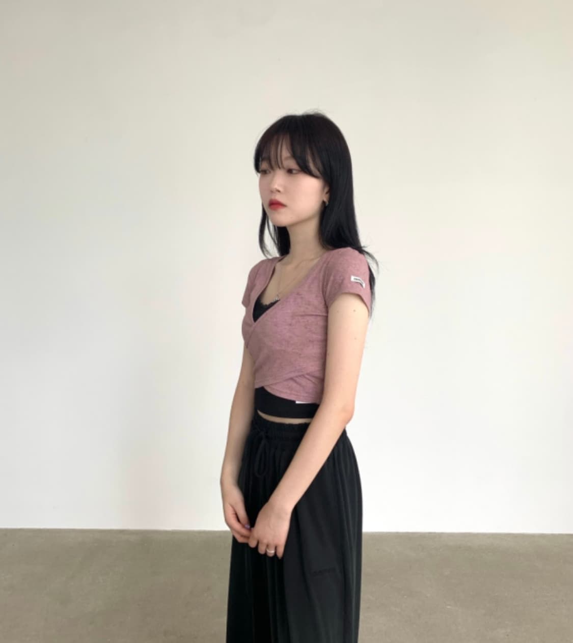 체리퀴리 랩 반팔티 2사이즈  상품이미지3