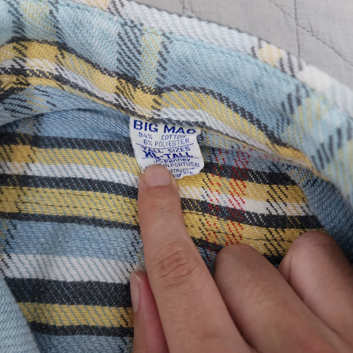 [XL] 70s 빅맥 빈티지 플란넬 셔츠 상품이미지7