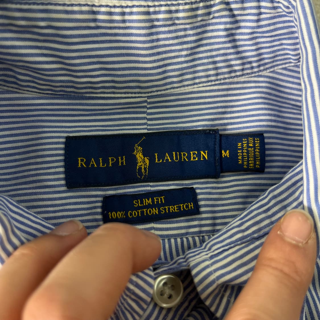 100 폴로랄프로렌 스트라이프 셔츠 상품이미지4