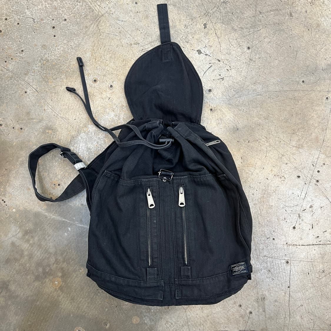 포터 헤링본 럭색 백팩 상품이미지8