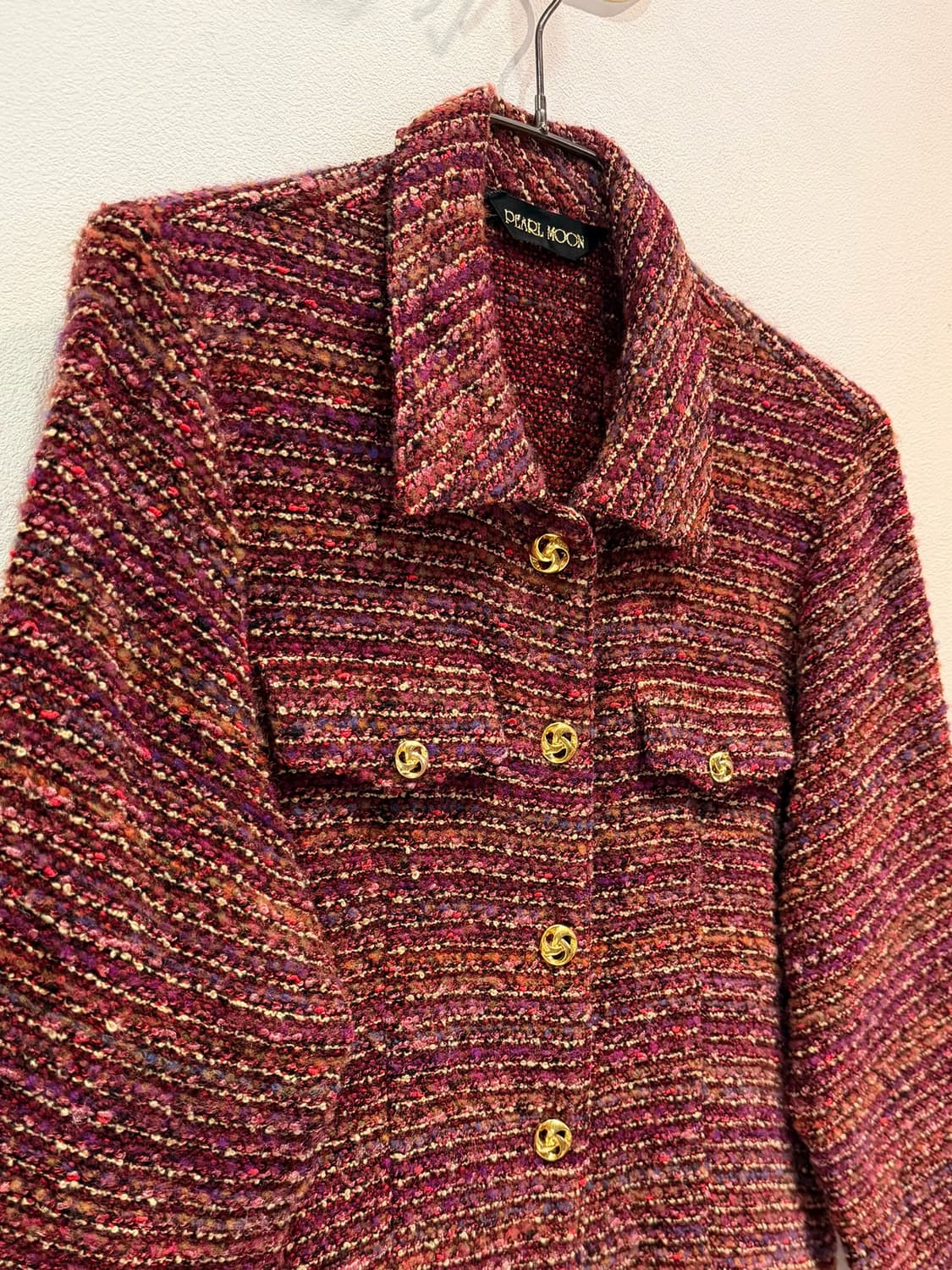 PEARL MOON 여성 트위드 자켓 (Made In Japan) 상품이미지3