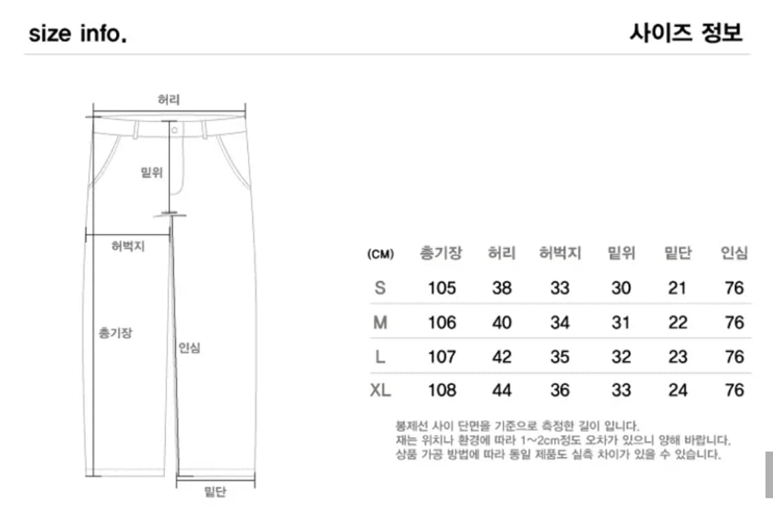 유니폼브릿지 셀비지 데님 상품이미지10