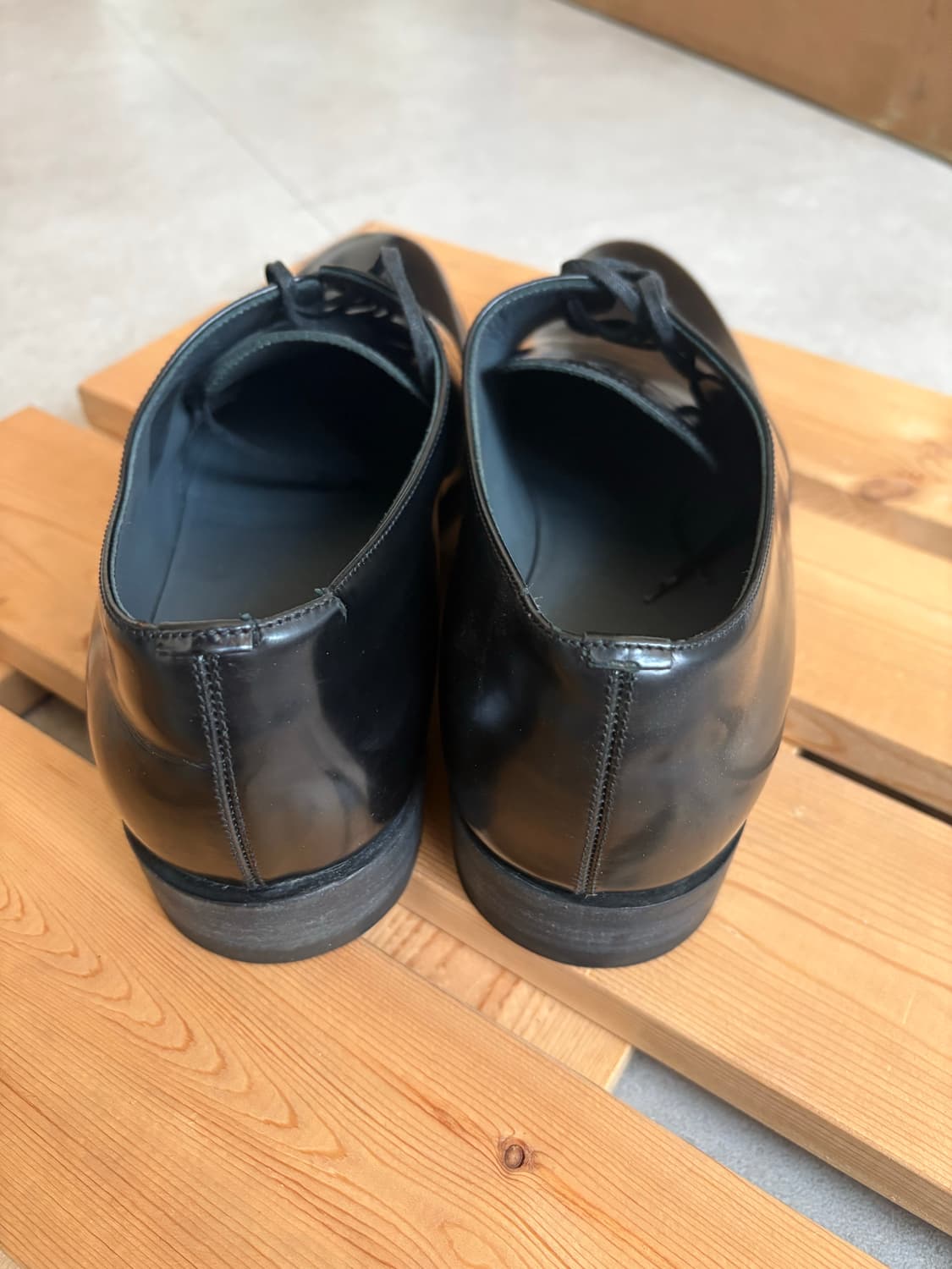 디올옴므 플레인 토 더비슈즈 42사이즈 상품이미지3