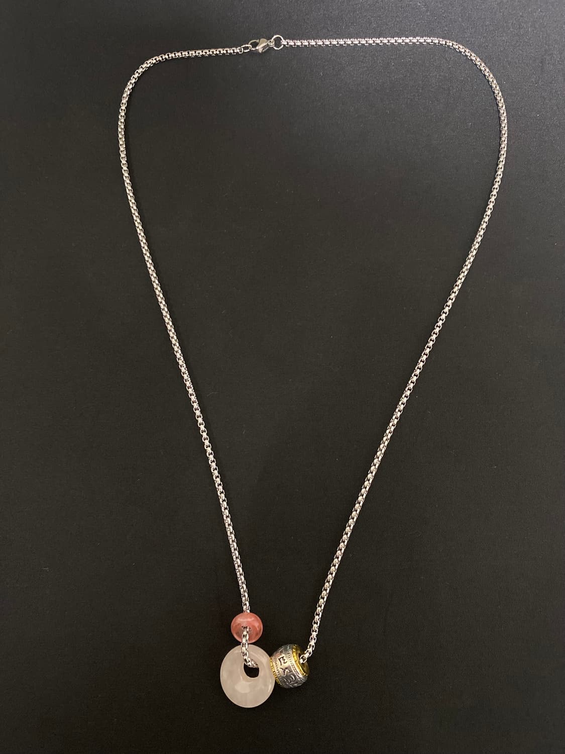 육자진언 원석 목걸이 상품이미지3