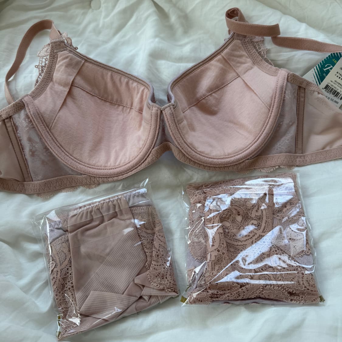 (새상품) 비너스 오르화 브라 70D 팬티2장 세트 상품이미지2