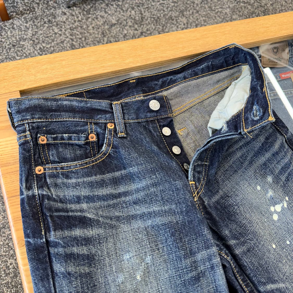 리바이스 501 스트레이트 진 (27)   상품이미지6