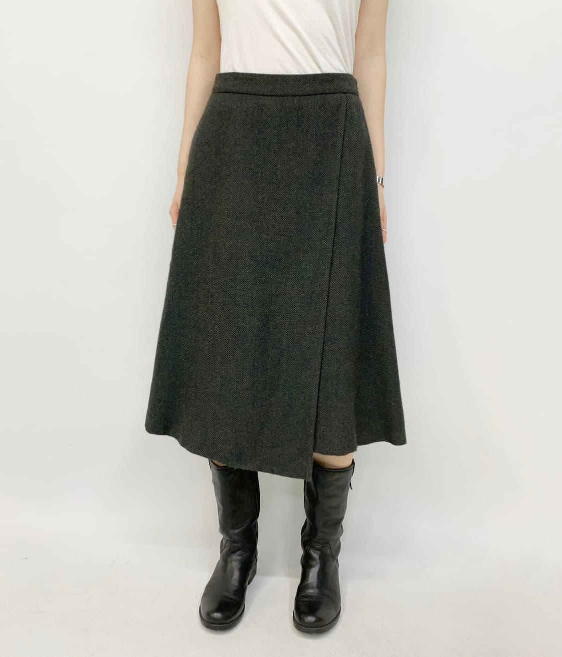 매킨토시 필로소피 울 스커트 상품이미지1
