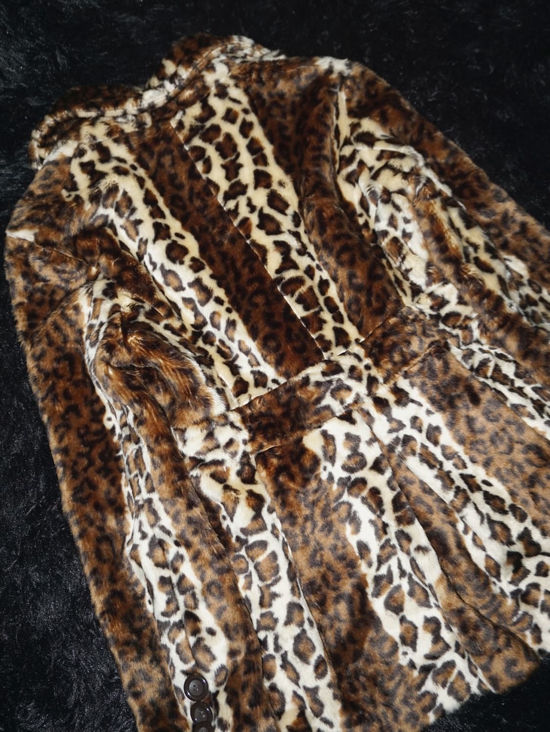 (cormflake) punk leopard fur jacket  상품이미지6