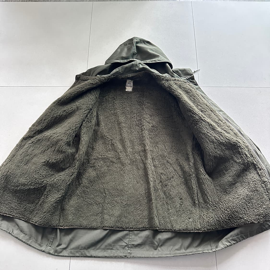 80s 프렌치 아미 프랑스군 M-64 파카 내피포함  상품이미지5