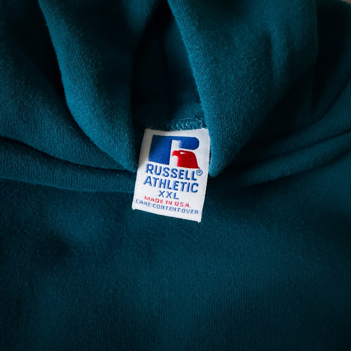 [XXL] 빈티지 러셀 터콰이즈 컬러 MADE IN USA 상품이미지3