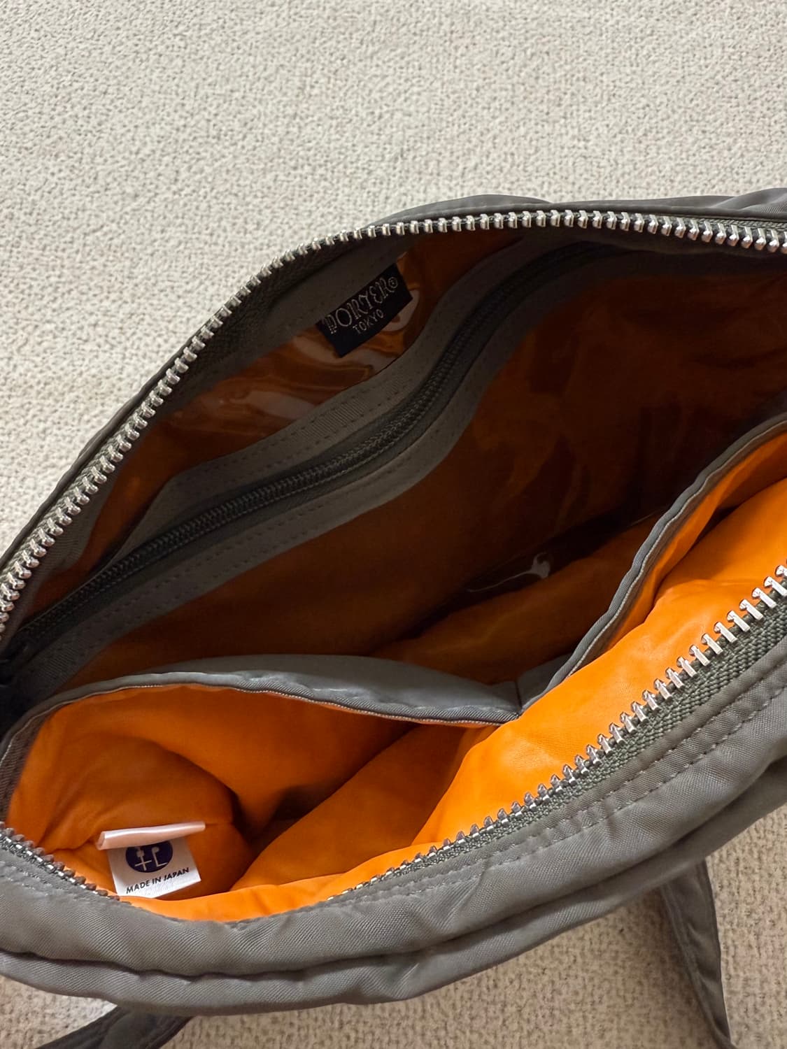 PORTER 포터 탱커 반달 숄더백 블랙 상품이미지9