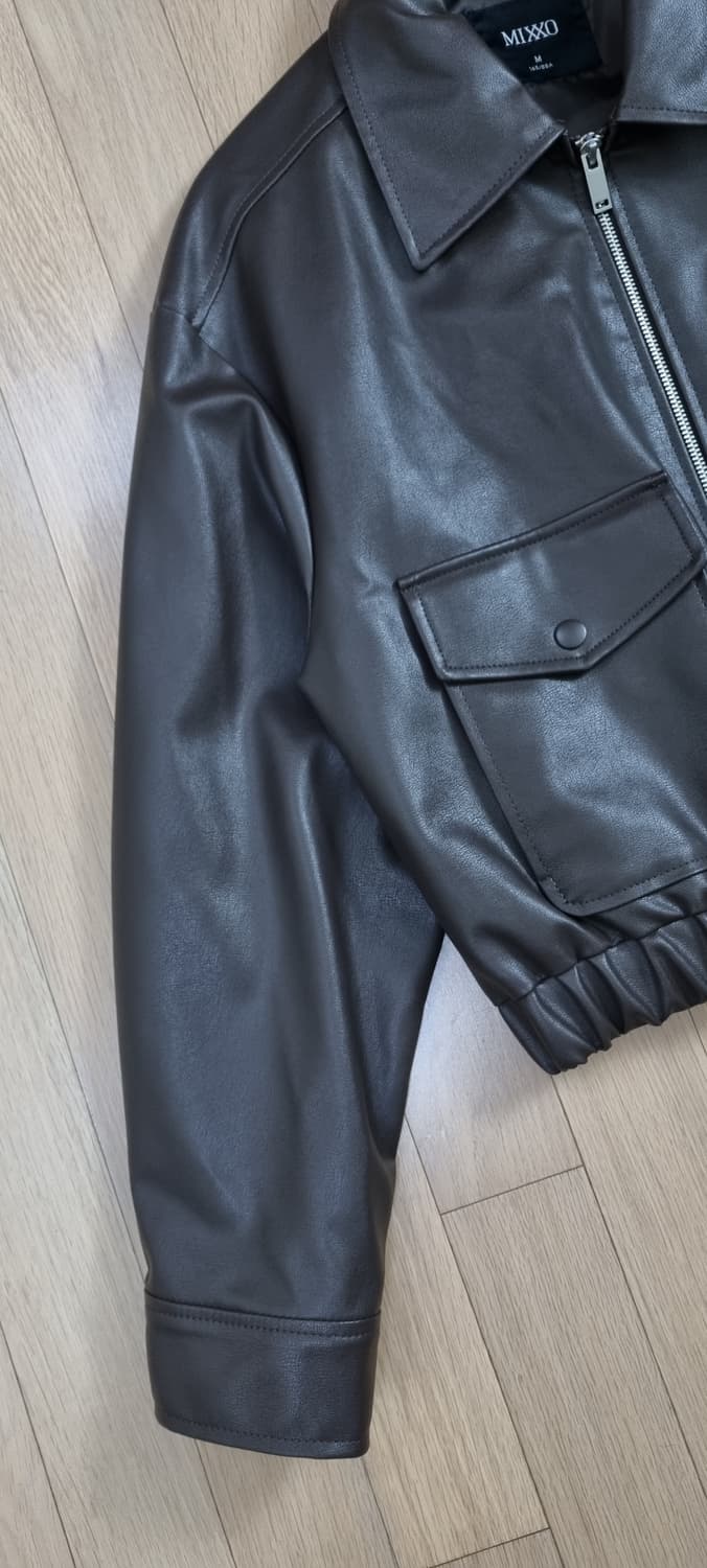 MIXXO 미쏘 페이크레더 자켓 M _ 여성 상품이미지4
