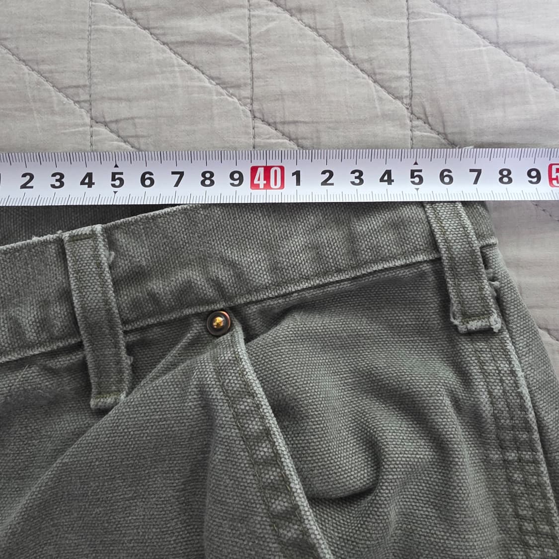 [38X30] 빈티지 칼하트 더블니 B136MOS 워크팬츠 M-4 상품이미지9