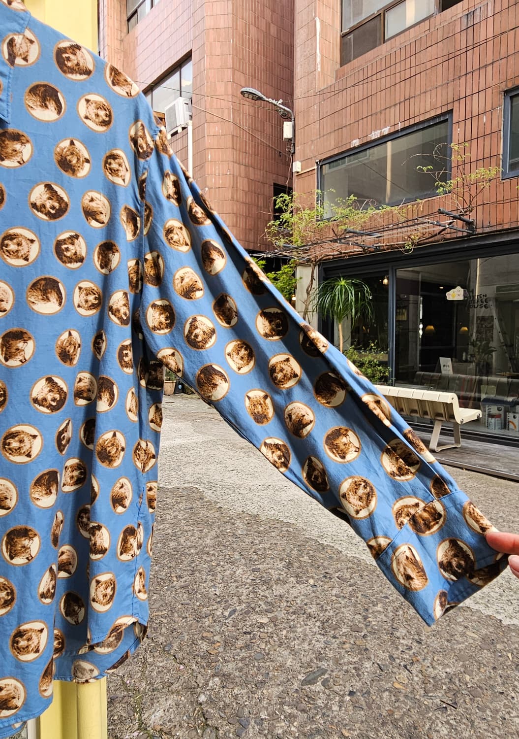 90's Junko Shimada 패턴 셔츠 상품이미지4