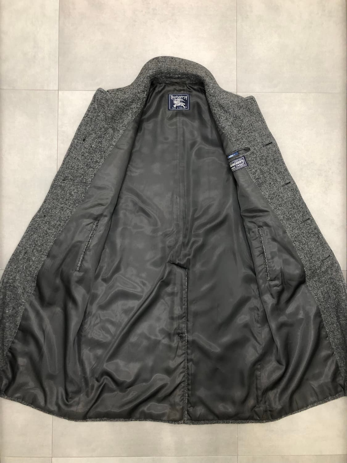 버버리 해리스트위드 잉글랜드 영국 울100 롱코트 48 상품이미지3