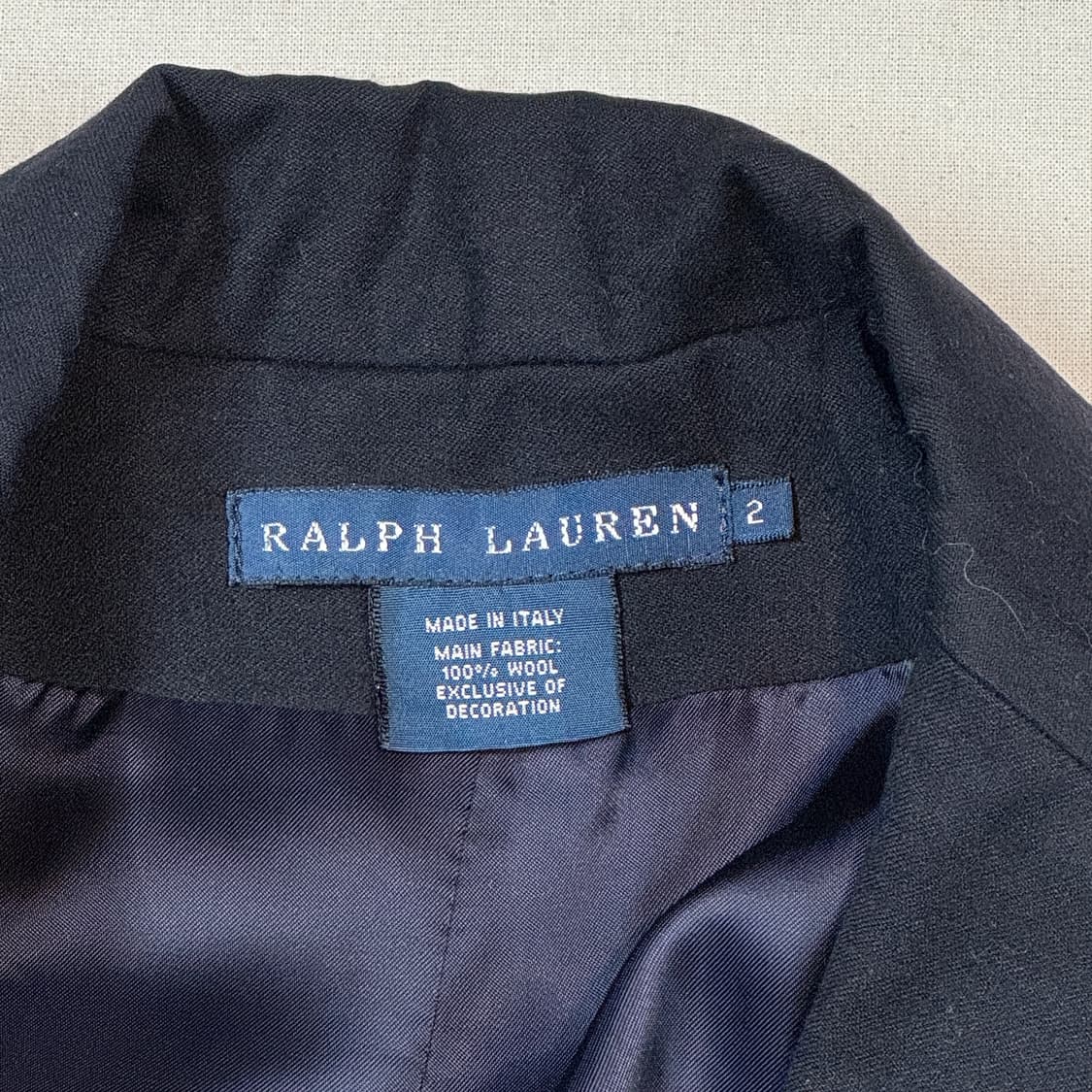 XS) 폴로 랄프로렌 금장 2 버튼 블레이저 자켓 상품이미지8