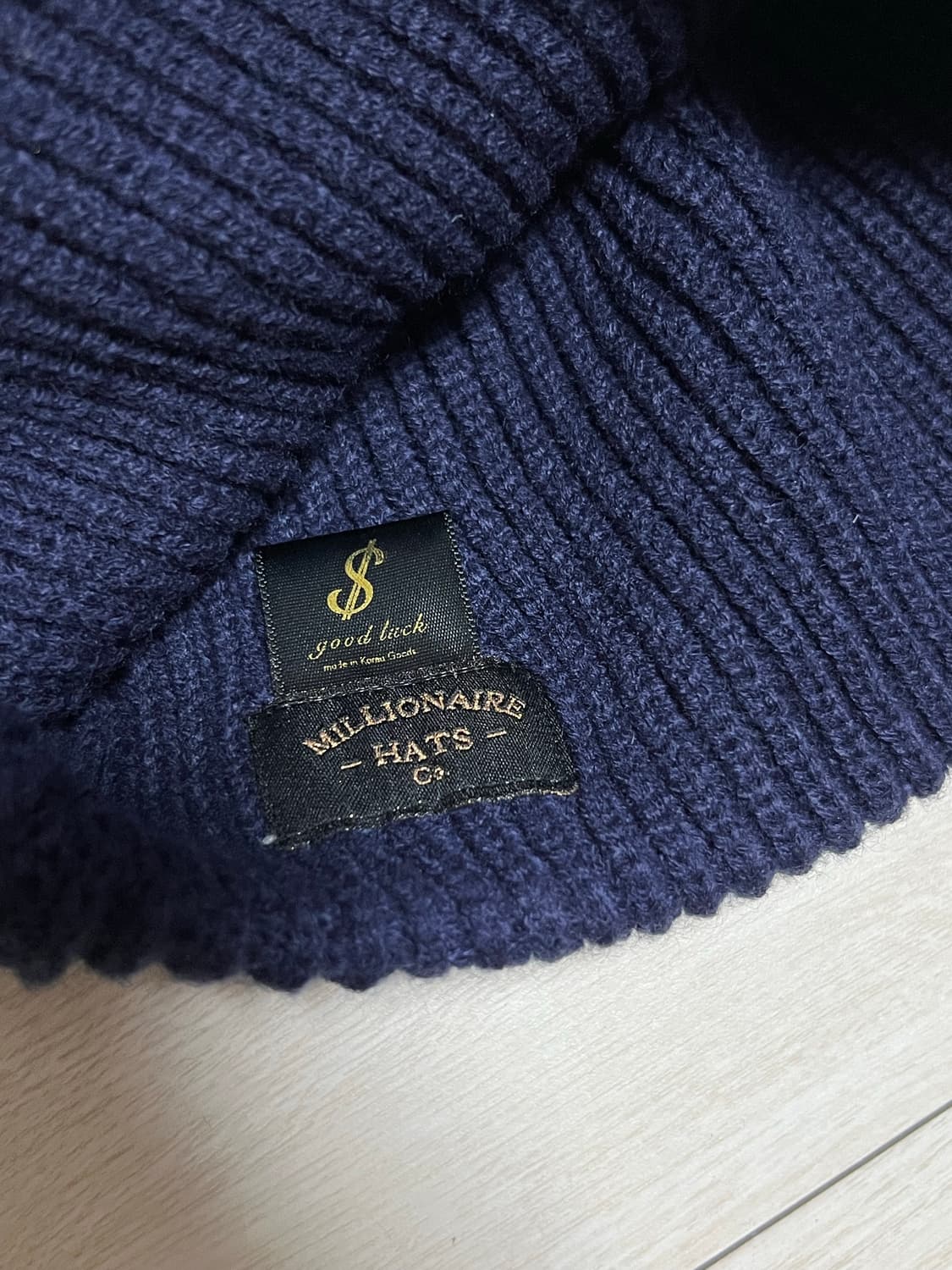 밀리어네어네이비숏비니 상품이미지3