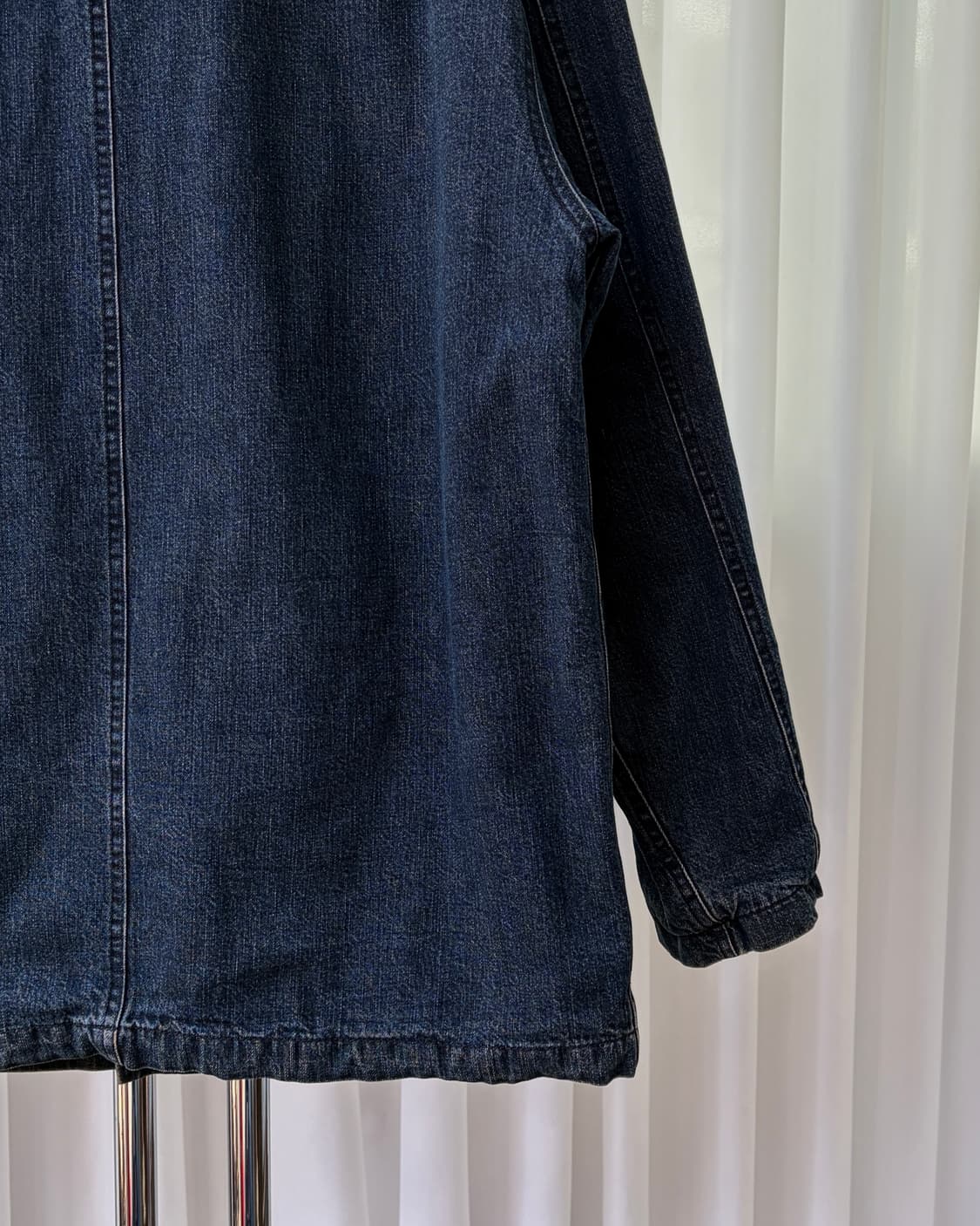 [M-L]LEE 90s 리 플란넬 라이닝 데님 자켓 초어 코트 상품이미지7