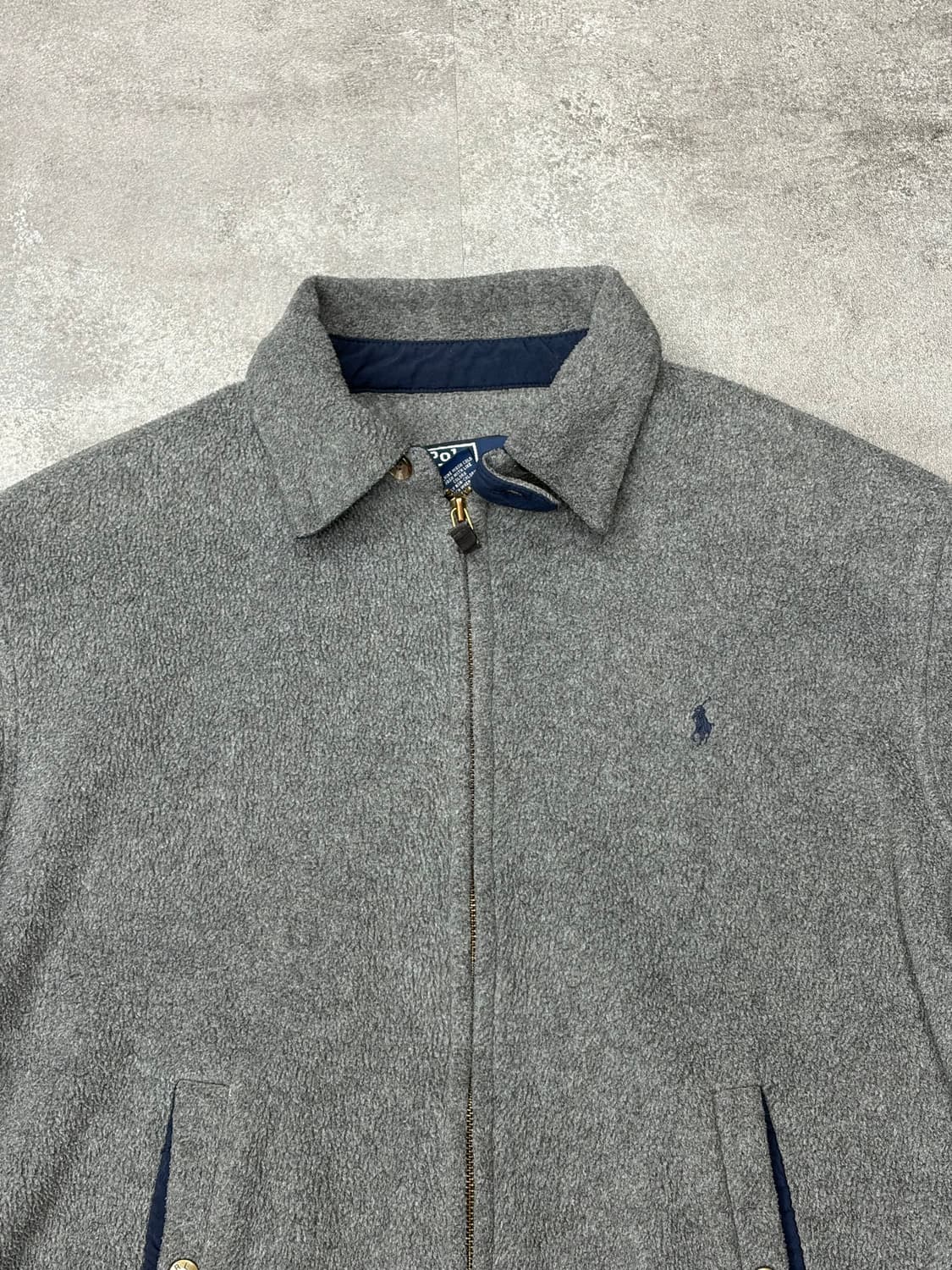 폴로 랄프로렌 그레이 플리스 자켓 상품이미지2