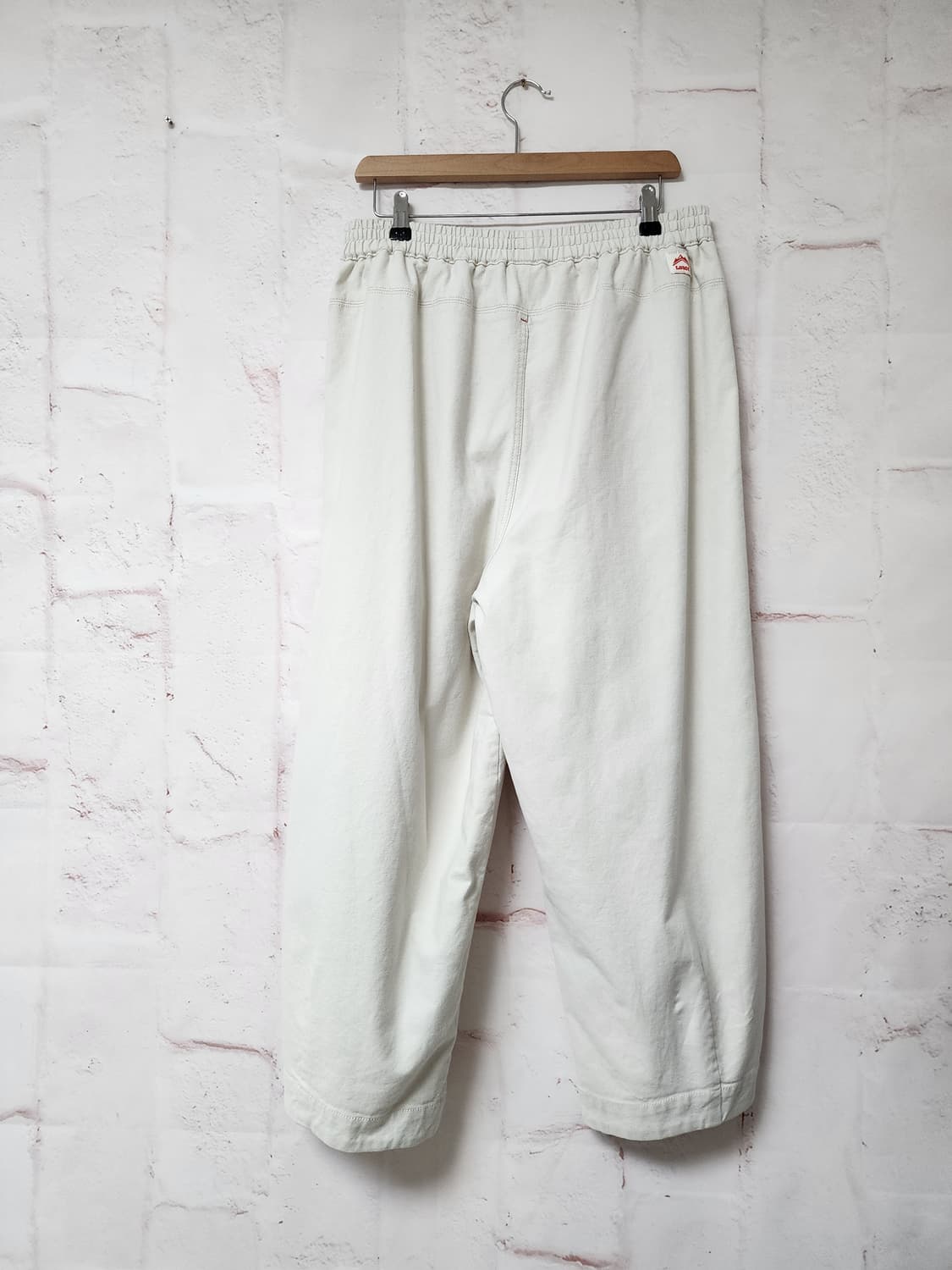 롯지 크롭 와이드 팬츠 상품이미지4