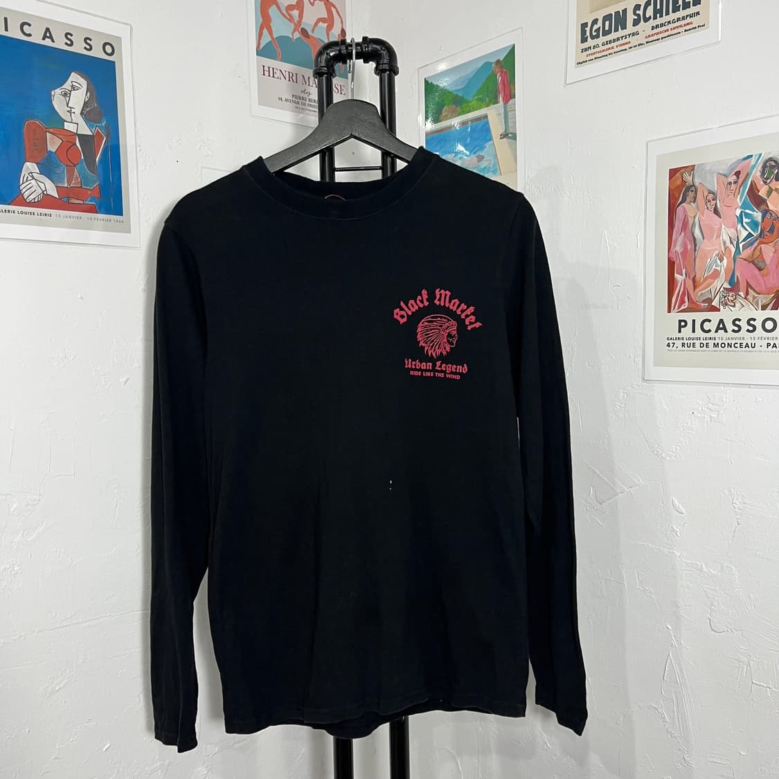 락프린팅 롱슬리브 상품이미지2