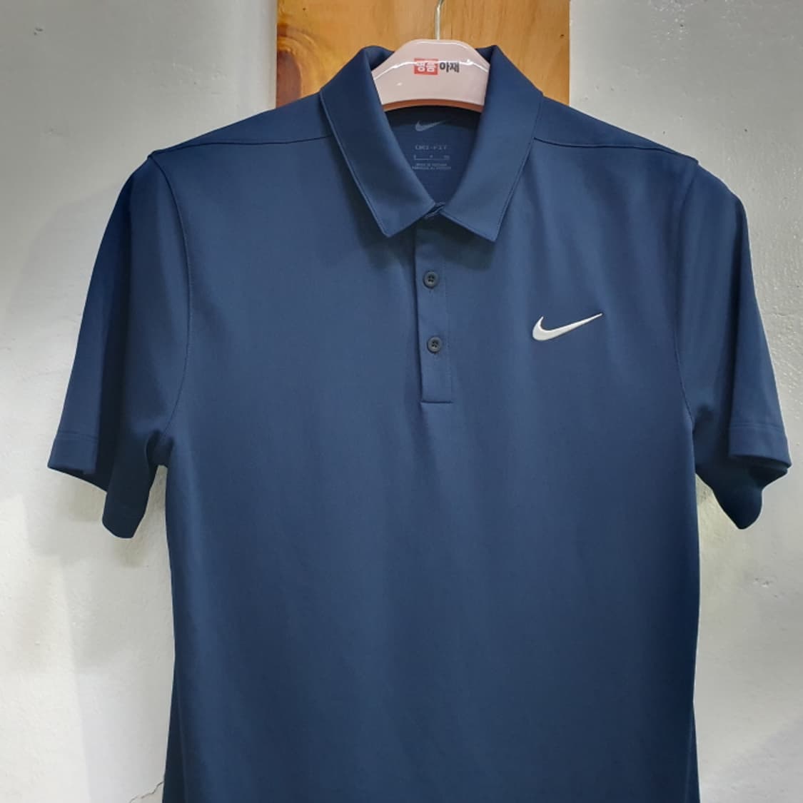 나이키 DRI-FIT 곤색 반팔 골프티(90) 상품이미지2