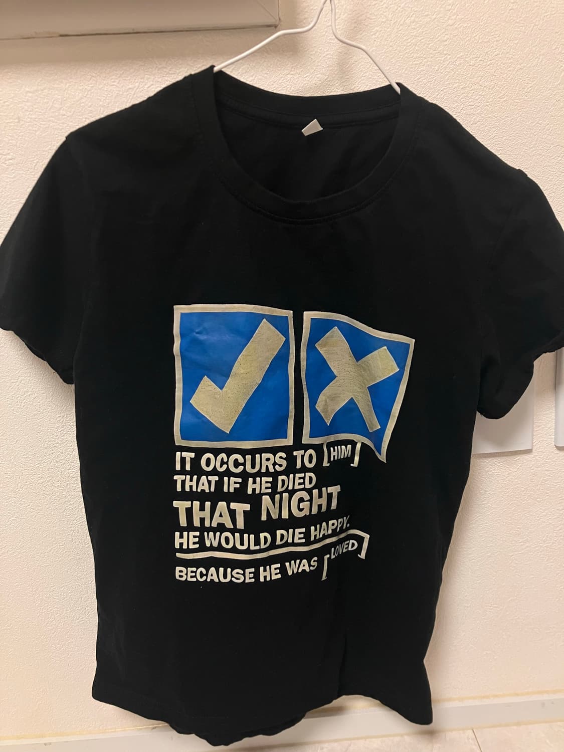 라디오헤드 ok computer 프린팅 반팔 티 상품이미지1