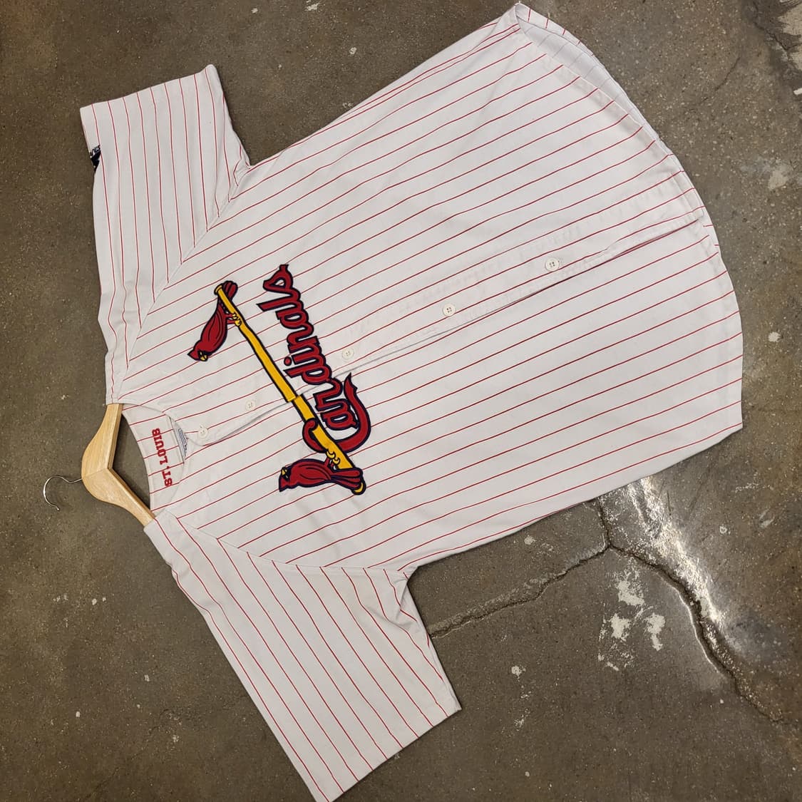 90s 스타터 MLB 세인트루이스 카디널스 야구 저지 상품이미지3