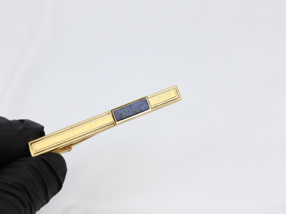랑방 A-등급 6.6cm 천연 라피스 원석 남자 명품 넥타이핀 빈티지 상품이미지5