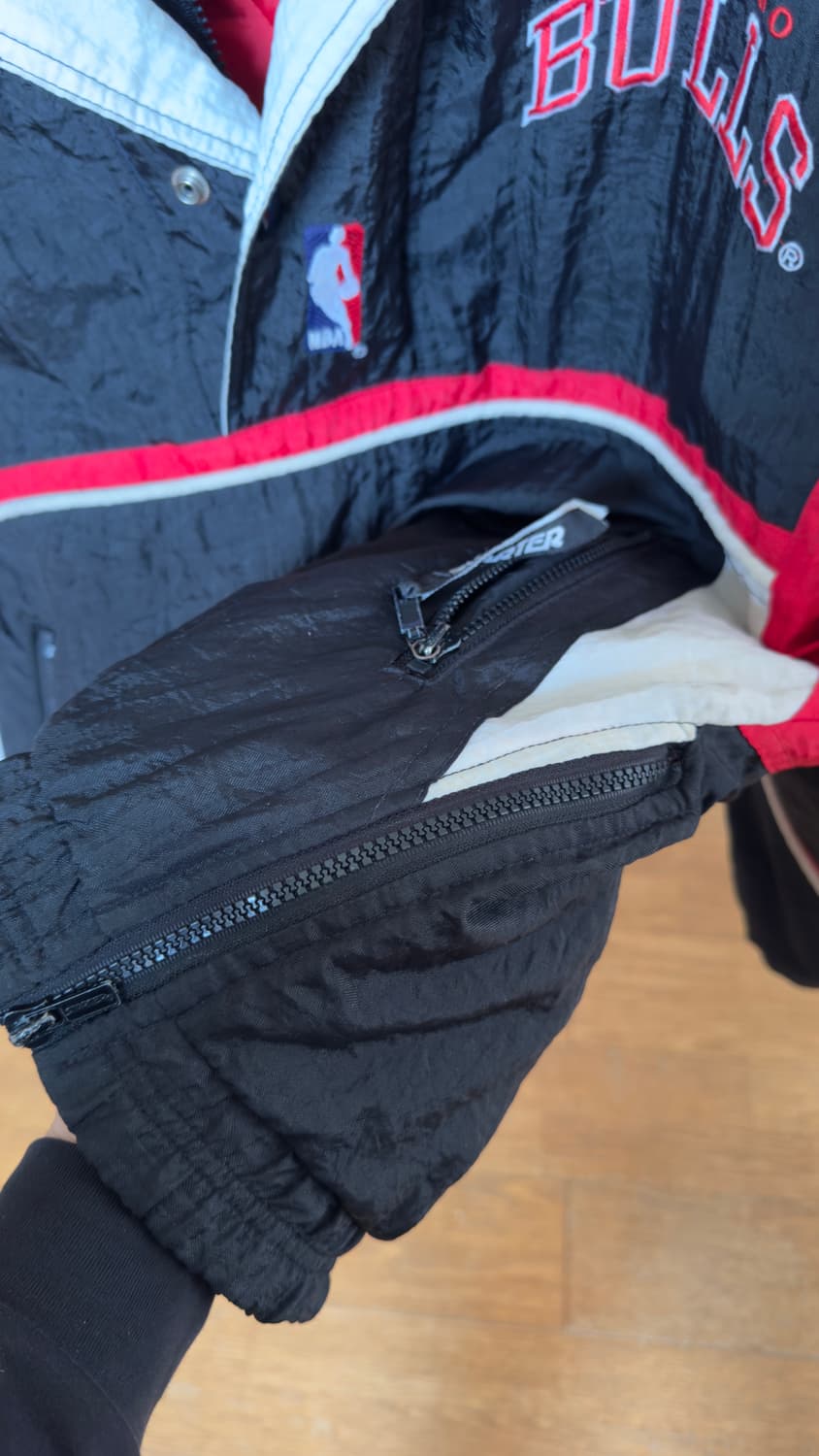 스타터 Starter 시카고 불스 패딩 아노락 상품이미지9