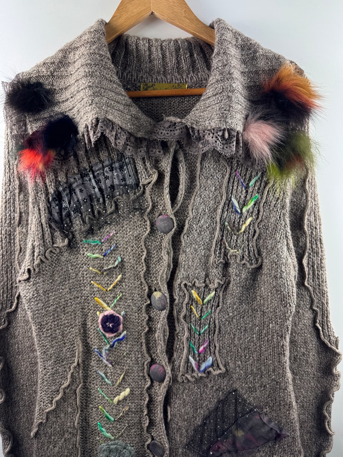 JPN 히피 디테일 롱니트2128 상품이미지3