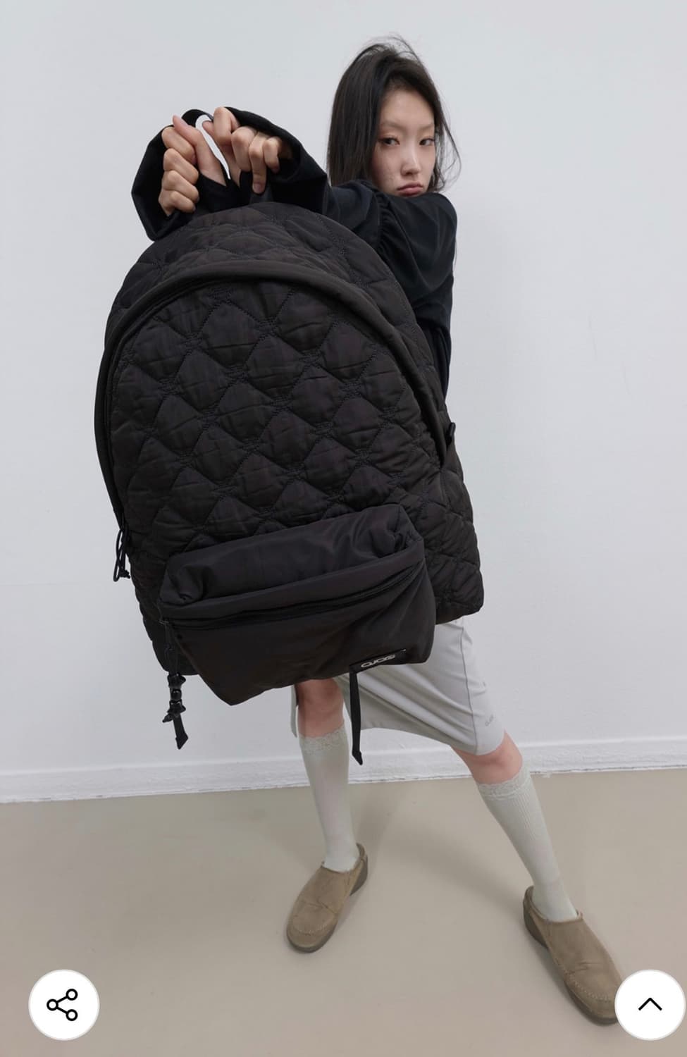 오호스 스타퀄트 패디드 백팩 가방 상품이미지6