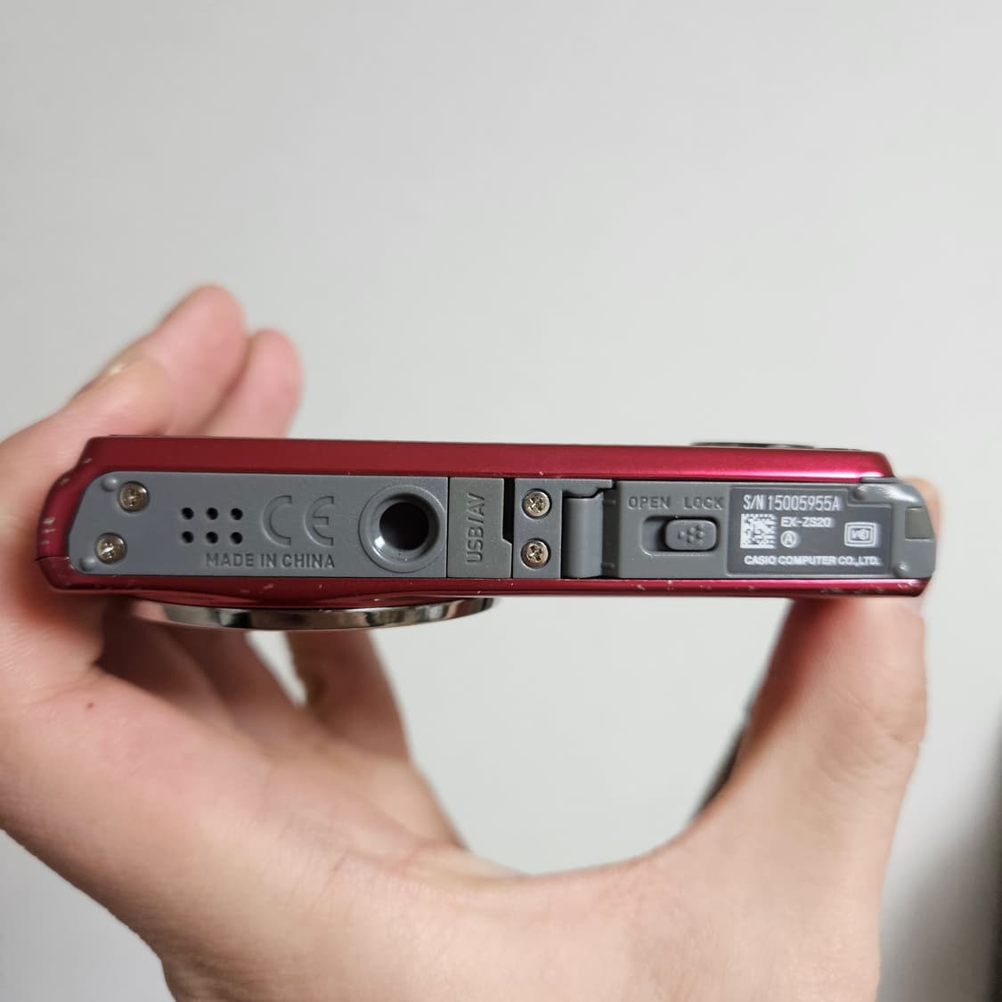 카시오 엑슬림 EX-ZS20 핑크 디카 빈티지 디지털카메라 상품이미지5