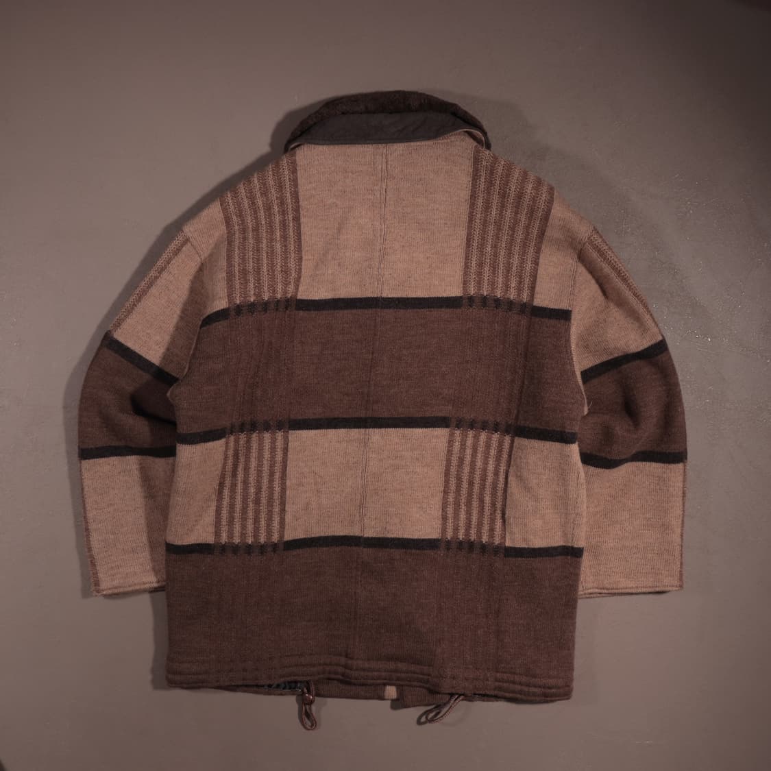 90s 일본빈티지 울 하프코트 상품이미지6