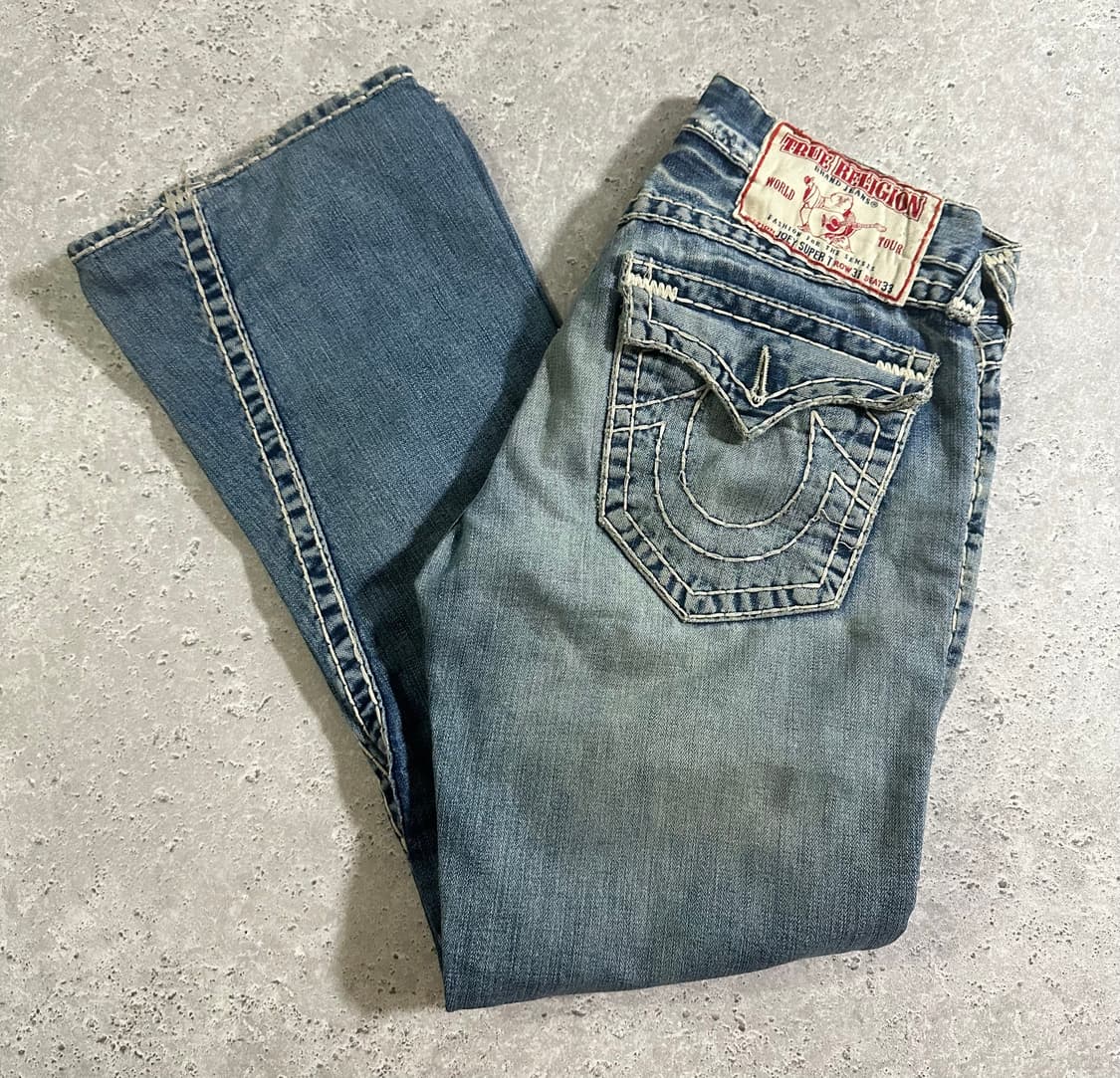 00s TRUE RELIGION 조이 슈퍼 T 데님 / 712 상품이미지1