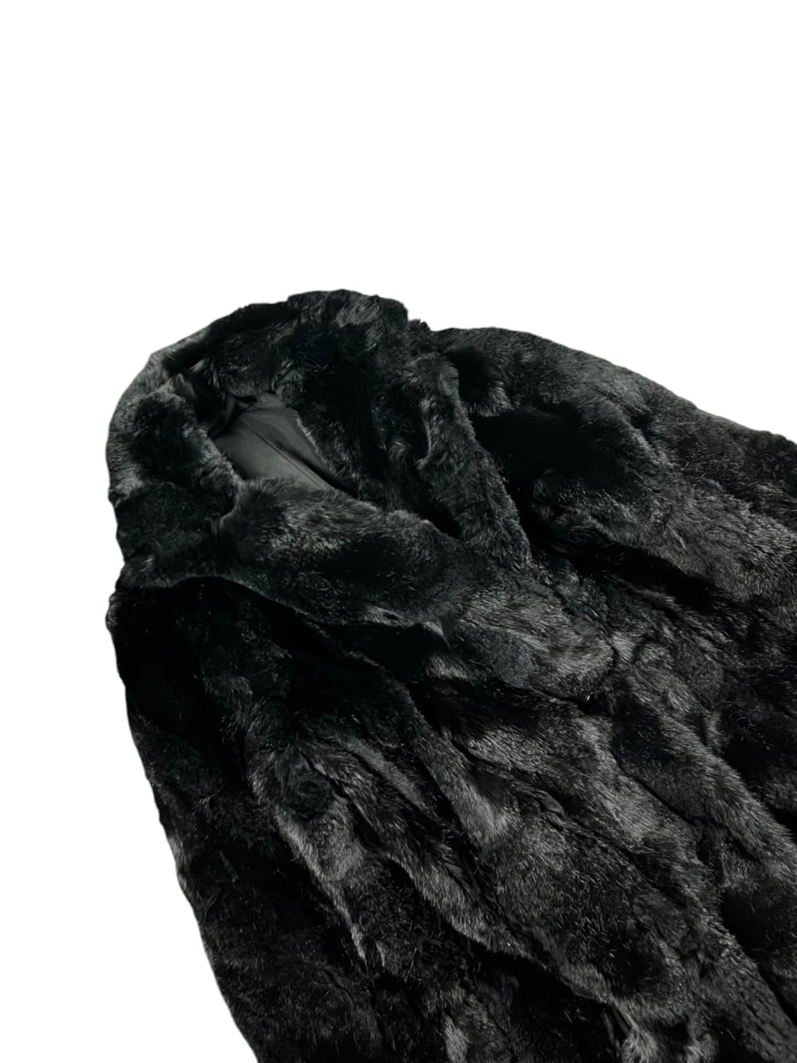 Vintage 토끼 털 리버시블 퍼 코트  상품이미지2