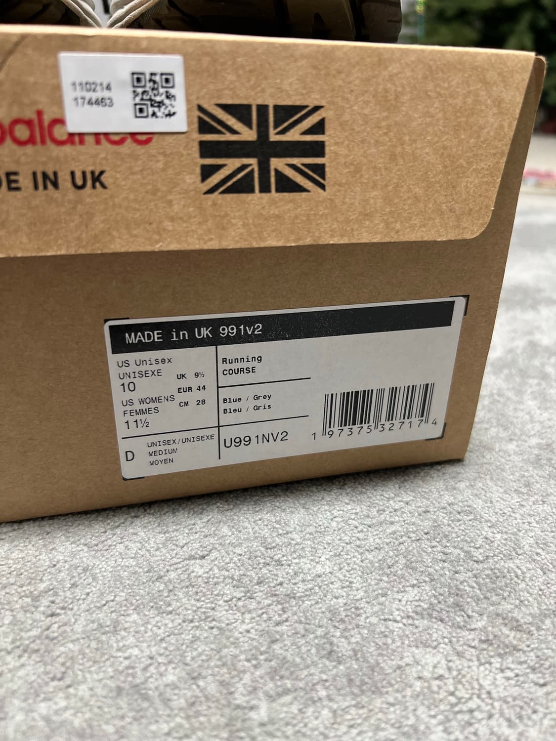 뉴발란스 991v2 네이비 280 상품이미지9