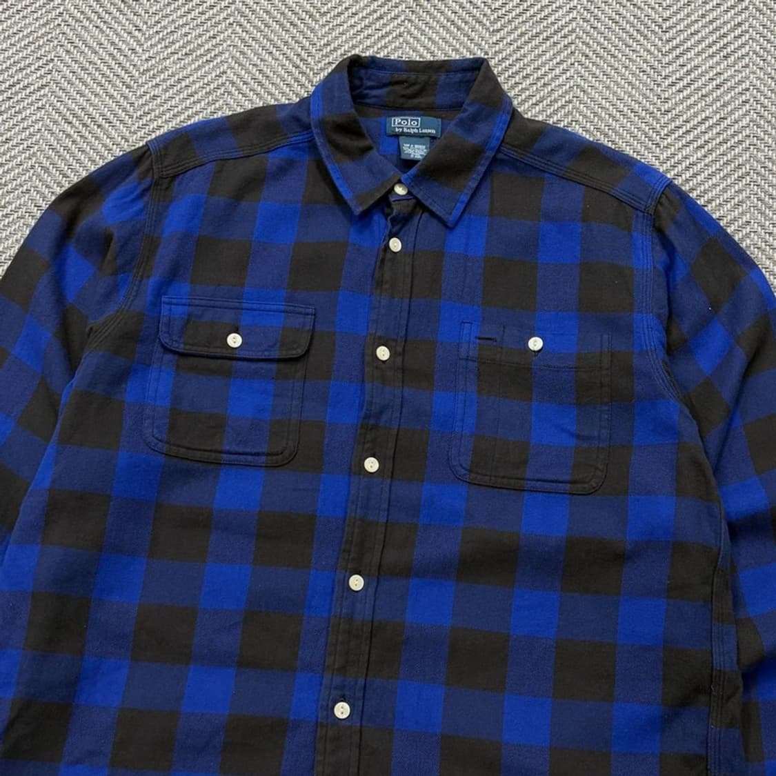 폴로랄프로렌 플란넬 체크 셔츠 v2675 상품이미지3