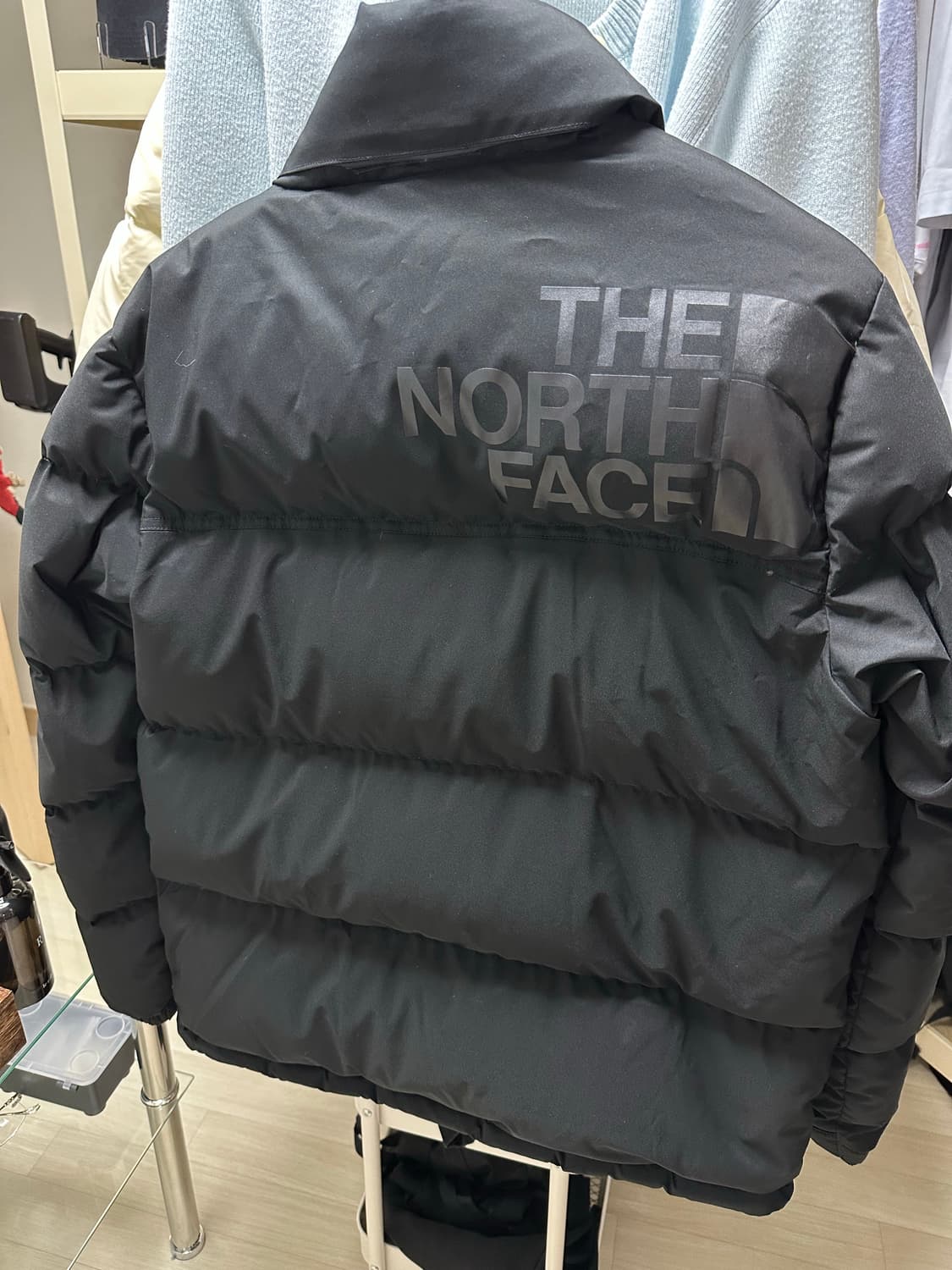 노스페이스 눕시 패딩 블랙 95(M) 상품이미지3