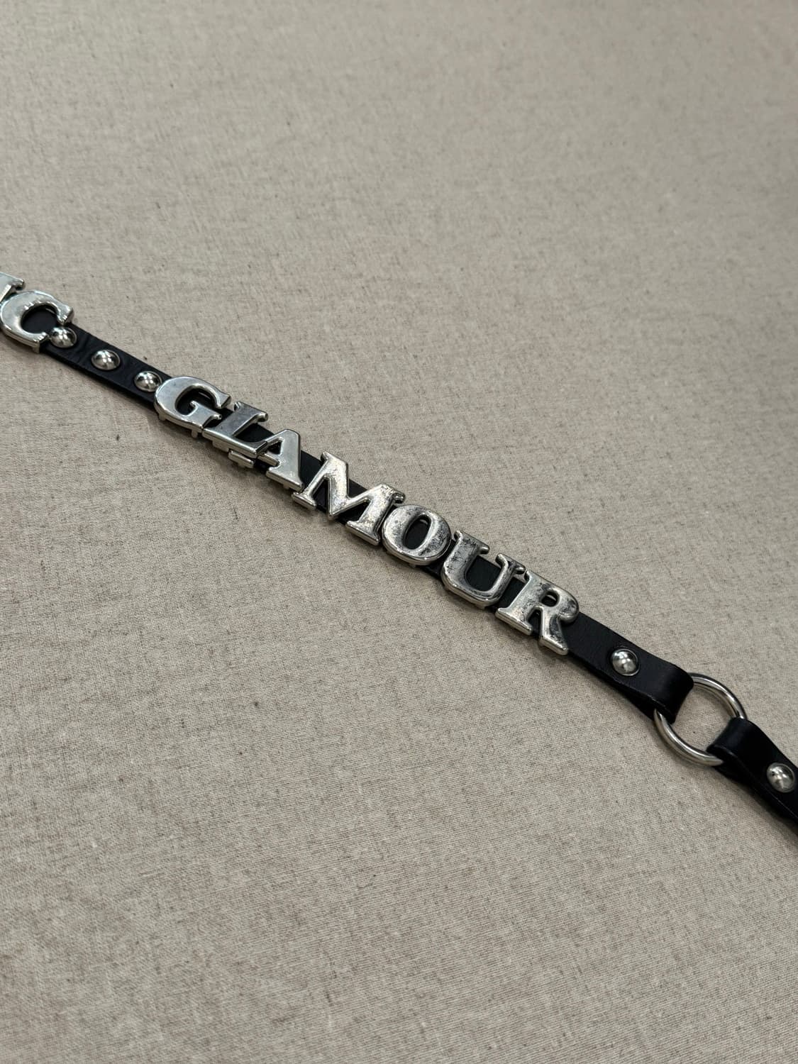 히스테릭 글래머 펑크 레더 벨트 상품이미지3