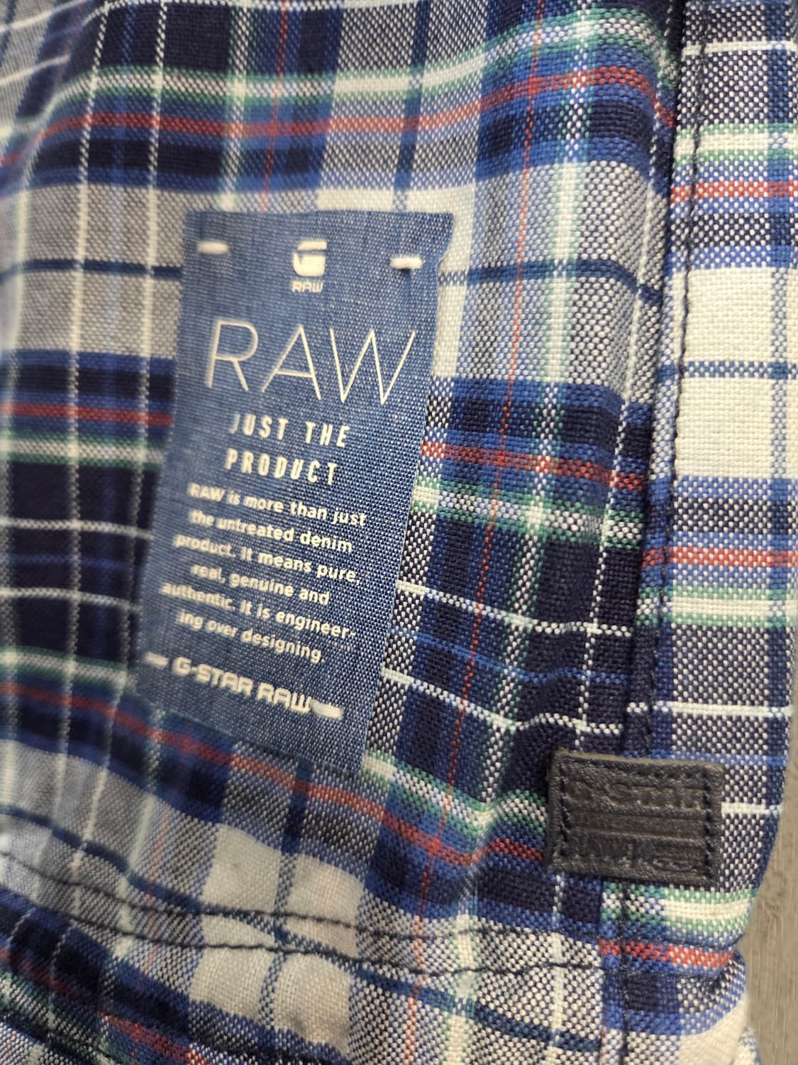 G-Star RAW 체크 롤업 점프수트(S) 상품이미지8