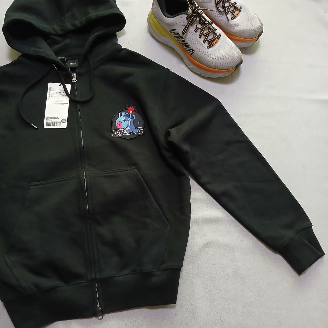 미사용 BT21 라인프렌즈 bts 후드티 굿즈 후드집업 상품이미지5