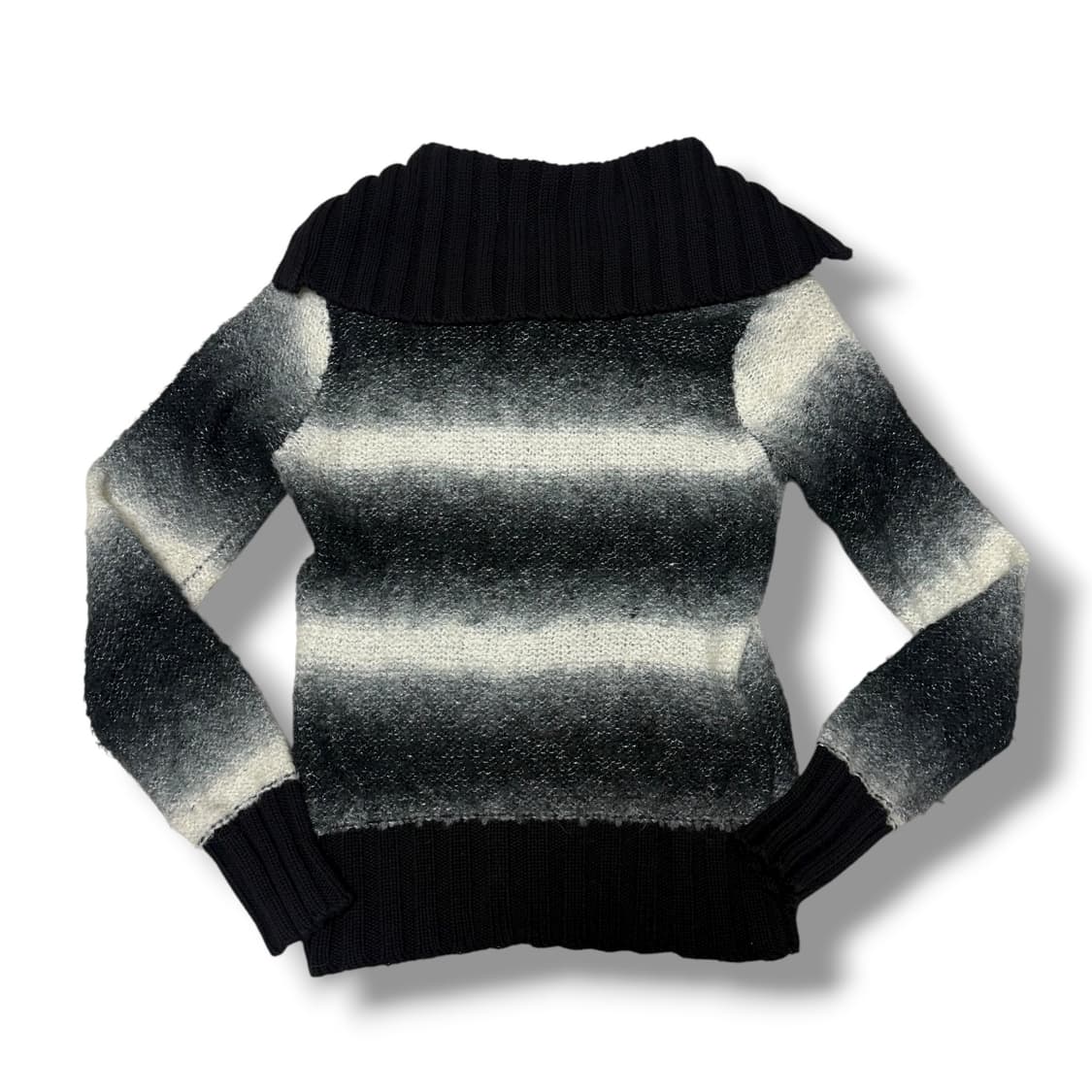 ⭐️희귀매물⭐️할리데이비슨 그라데이션 모헤어 니트집업 상품이미지2