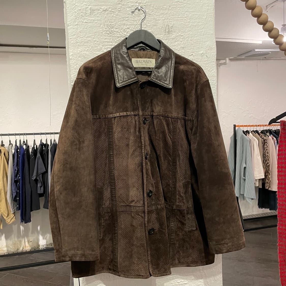 발망 레더 자켓 상품이미지1