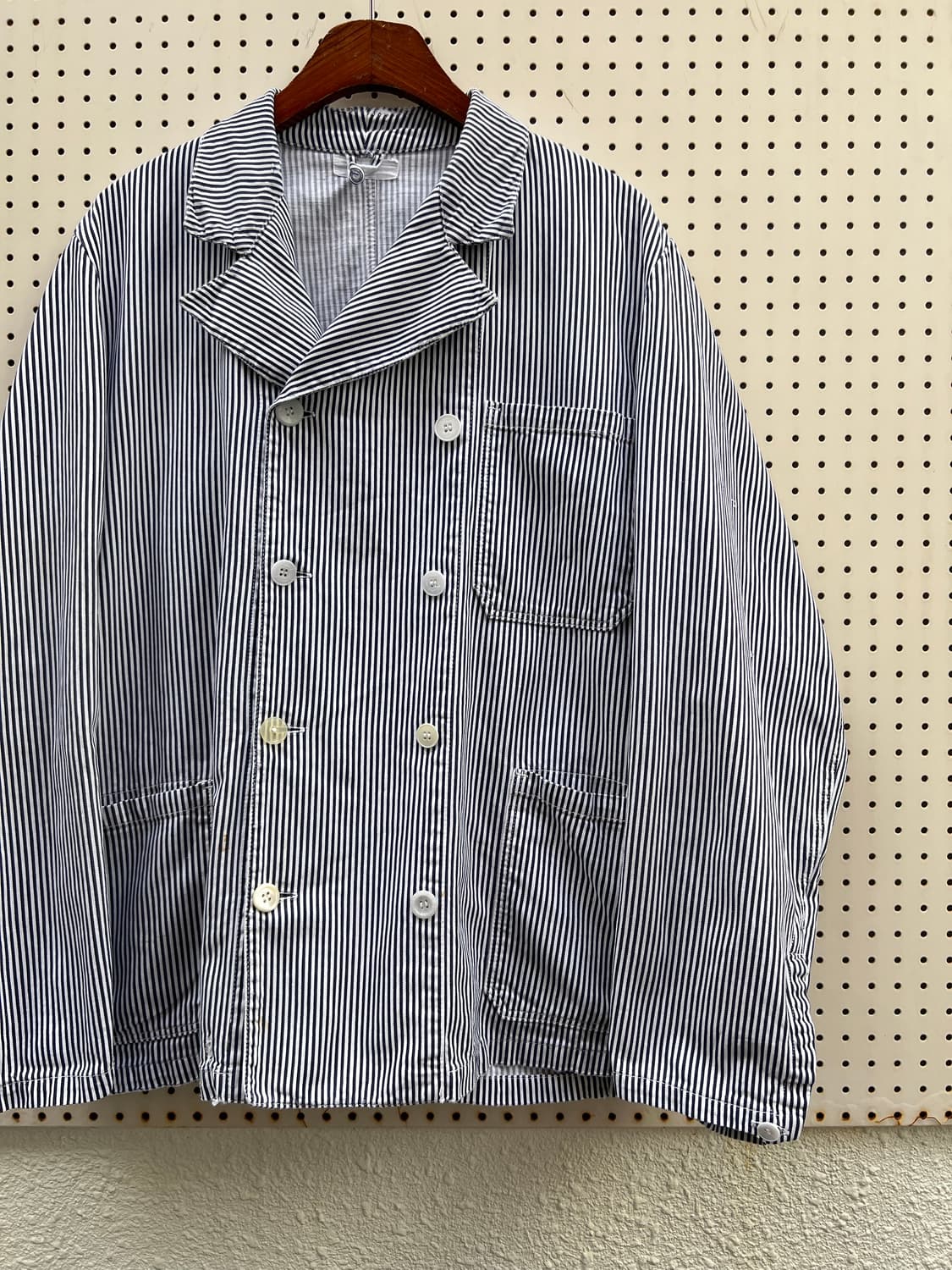 OLD FRENCH STRIPE 빈티지프렌치워크 더블브레스트자켓 상품이미지5