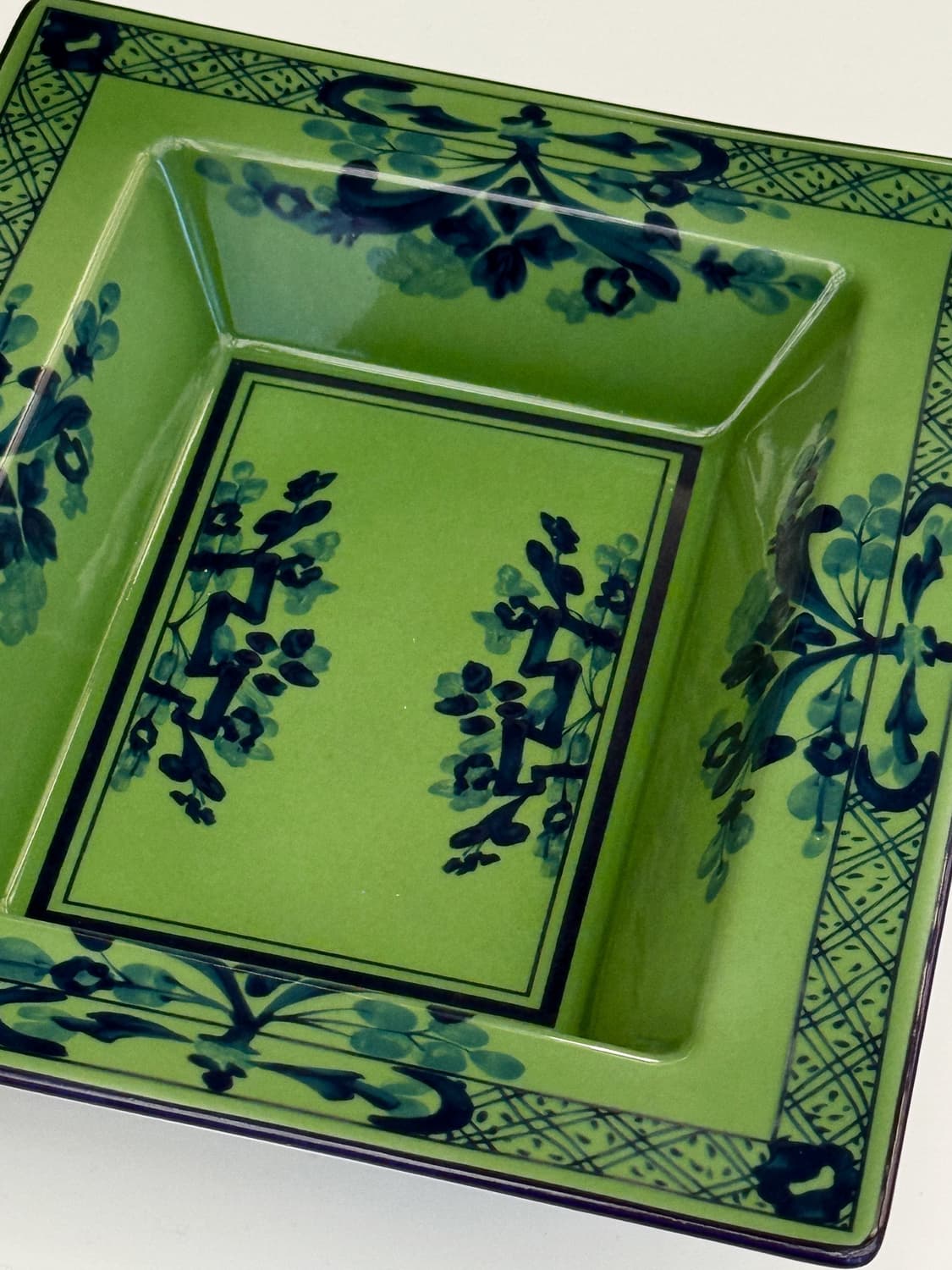 미사용 / Ginori 지노리1735 오리엔트 체인지트레이 말라카이트 상품이미지2