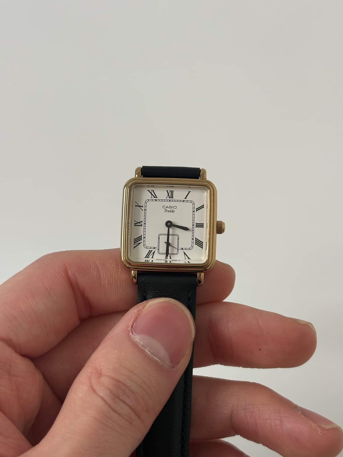 1990s Small Seconds Square Ladies Quartz 상품이미지2