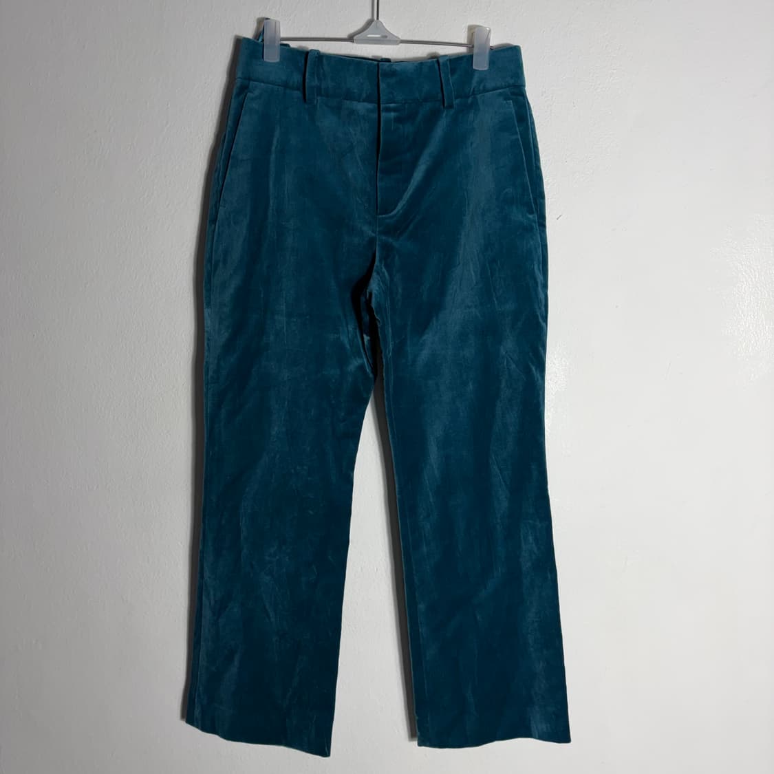 랑방 2016  벨벳 소재 블루 팬츠(36) 상품이미지1