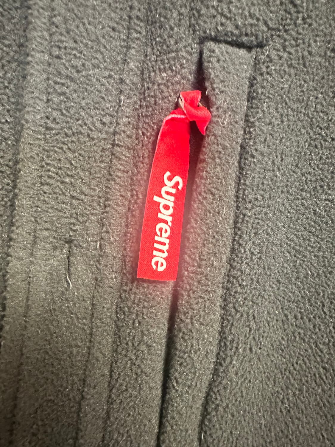 정품 Supreme polartec fleece shirt  판매합니다 상품이미지5